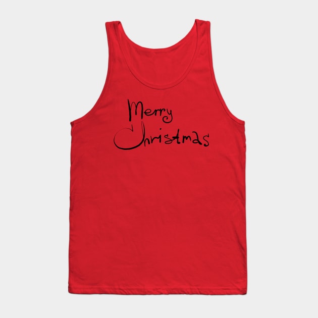 Merry Christmas Tank Top by holidaystore